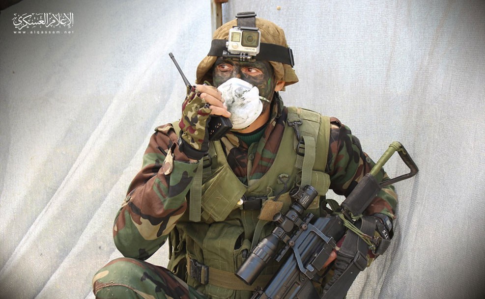 Al-Qassam elite fighters