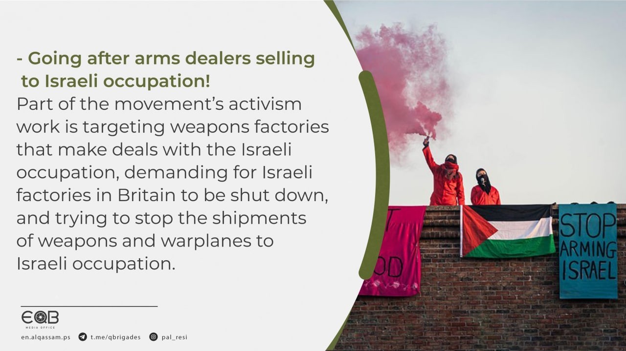 Palestine Action Doing the impossible to cripple “Israel's” interests