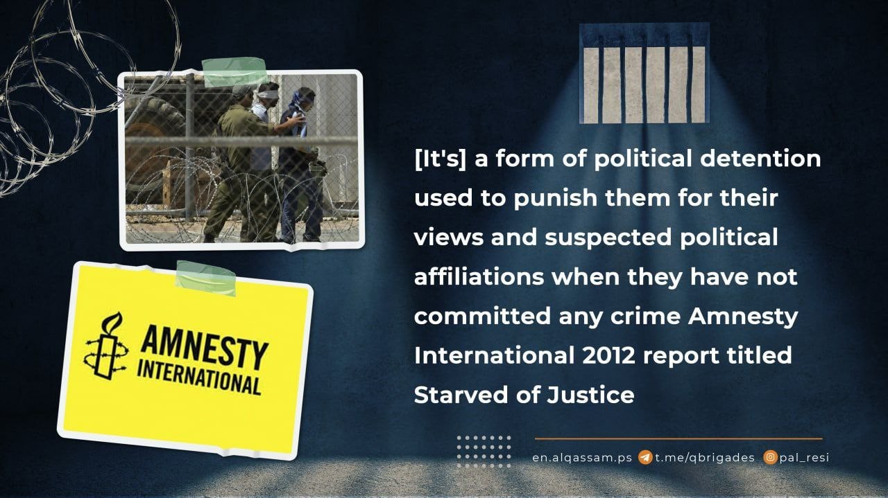 PALESTINIAN PRISONERS LAUNCH HUNGER STRIKE