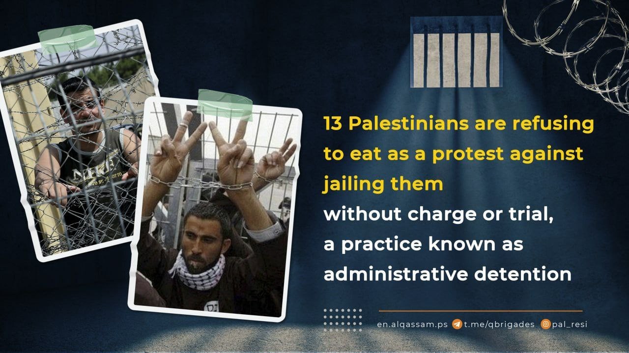 PALESTINIAN PRISONERS LAUNCH HUNGER STRIKE